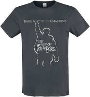 Rage Against The Machine - Amplified Collection - The Battle Of LA - T-Shirt Manches courtes - Homme - anthracite