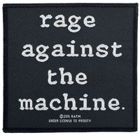 Rage Against The Machine - Rage Against The Machine - Patch - Unisexe - noir blanc