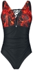 Rammstein - Flammes - Maillot de bain - Femme - noir