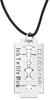 Rammstein - Lame de rasoir « Ich Tu Dir Weh » - Pendentif - Unisexe - couleur argent
