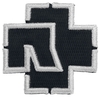 Rammstein - Logo Rammstein - Patch - Unisexe - noir
