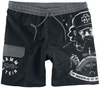 Rammstein - Seemann - Short de bain - Homme - noir