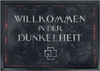 Rammstein - Willkommen In Der Dunkelheit - Paillasson - Unisexe - gris foncé rouge
