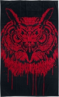 RED by EMP - Scary Ram - Badetuch - Serviette de bain - Unisexe - noir rouge