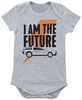 Retour Vers Le Futur - Kids - Back to the future - I am the future - Body - Unisexe - gris chiné