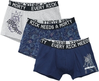 Rick & Morty - Rick - Lot de Boxers - Homme - multicolore