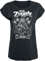 Rob Zombie - Crossed 33 - T-Shirt Manches courtes - Femme - noir