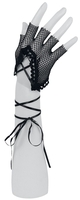 Rock Daddy - Gants En Mesh - Mitaines - Femme - noir
