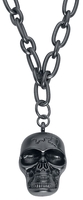 Rock Rebel by EMP - Big Skull - Collier - Unisexe - couleur argent