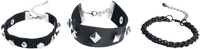Rock Rebel by EMP - Clous - Set de bracelets - Unisexe - noir argent