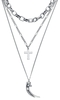 Rock Rebel by EMP - Dent De Dragon - Collier - Unisexe - couleur argent