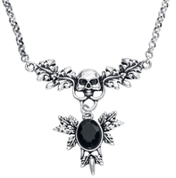 Rock Rebel by EMP - Evil Skull - Collier - Femme - couleur argent