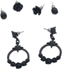 Rock Rebel by EMP - Flower Collection - Set de boucles d