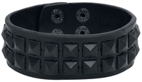 Rock Rebel by EMP - Pyramid Rivets - Bracelet à clous - Unisexe - noir