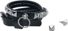 Rock Rebel by EMP - Pyramid Rivets - Bracelet imitation cuir - Unisexe - noir