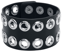 Rock Rebel by EMP - Rivets - Bracelet à clous - Unisexe - noir