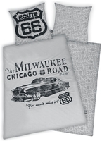 Rock Rebel by EMP - Rock Rebel X Route 66 - Literie Road Car - Parure de lit - Unisexe - multicolore