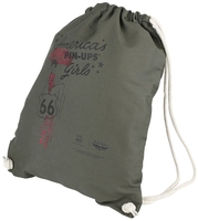 Rock Rebel by EMP - Rock Rebel X Route 66 - Sac De Gym Pin-Up - Sac de gym - Unisexe - multicolore
