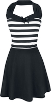 Rockabella - Robe South - Robe courte - Femme - noir blanc