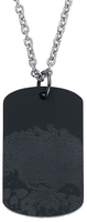 Rockers - Skull Dogatg - Collier - Unisexe - noir
