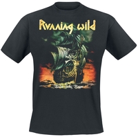 Running Wild - Under Jolly Roger - T-Shirt Manches courtes - Homme - noir