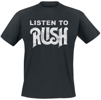 Rush - Rush Listen To - T-Shirt Manches courtes - Homme - noir