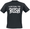 Rush - Rush Listen To - T-Shirt Manches courtes - Homme - noir