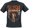 Rush - Starman - T-Shirt Manches courtes - Homme - noir