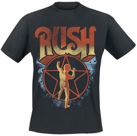Rush - Starman - T-Shirt Manches courtes - Homme - noir