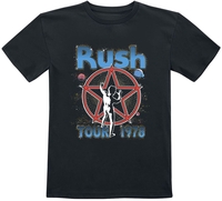 Rush - Starman Tour 78 - T-shirt - Unisexe - noir