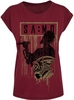 Saltatio Mortis - Alea Silhouette - T-Shirt Manches courtes - Femme - bordeaux