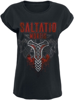 Saltatio Mortis - Viking Logo - T-Shirt Manches courtes - Femme - noir