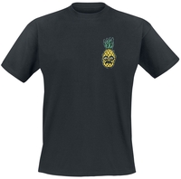 Samurai Pizza Cats - FCK Fruits - T-Shirt Manches courtes - Homme - noir