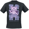 Samurai Pizza Cats - Manga Design - T-Shirt Manches courtes - Homme - noir