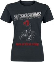 Scorpions - Pierced Heart - T-Shirt Manches courtes - Femme - noir
