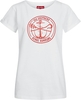 Sea Shepherd x Derbe - Barbe Mono Gots - T-Shirt Manches courtes - Femme - blanc orange