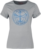 Sea Shepherd x Derbe - Barbe Mono Gots - T-Shirt Manches courtes - Femme - gris bleu