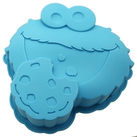 Sesame Street - Cookie Monster - Moule à gateau - Unisexe - multicolor