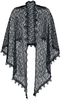 Sinister Gothic - Écharpe Gothic - Foulard - Femme - noir
