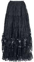 Sinister Gothic - Jupe Gothique - Jupe longue - Femme - noir