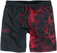 Slipknot - EMP Signature Collection - Short de bain - Homme - noir rouge