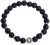 Slipknot - Nonagram - Bracelet - Unisexe - noir argent