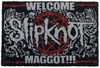 Slipknot - Welcome Maggot - Paillasson - Unisexe - noir blanc rouge