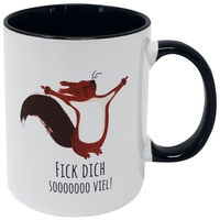 Slogans - Fick dich sooooo viel - Mug - Unisexe - multicolor