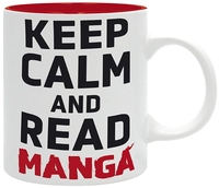Slogans - Keep Calm And Read Manga - Mug - Unisexe - multicolore
