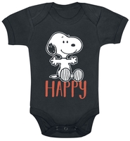 Snoopy - Kids - Snoopy - Happy - Body - Unisexe - noir