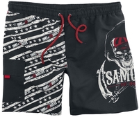 Sons Of Anarchy - Samcro - Short de bain - Homme - noir