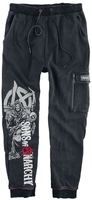 Sons Of Anarchy - SOA - Bas de survêtement - Homme - gris foncé