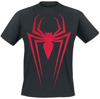 Spider-Man - Miles Morales Logo - T-Shirt Manches courtes - Homme - noir