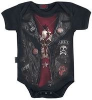 Spiral - Baby Biker - Body - Homme - noir